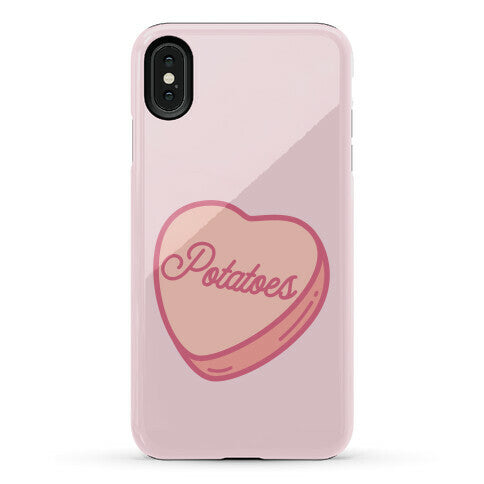 Potatoes Candy Heart Phone Case